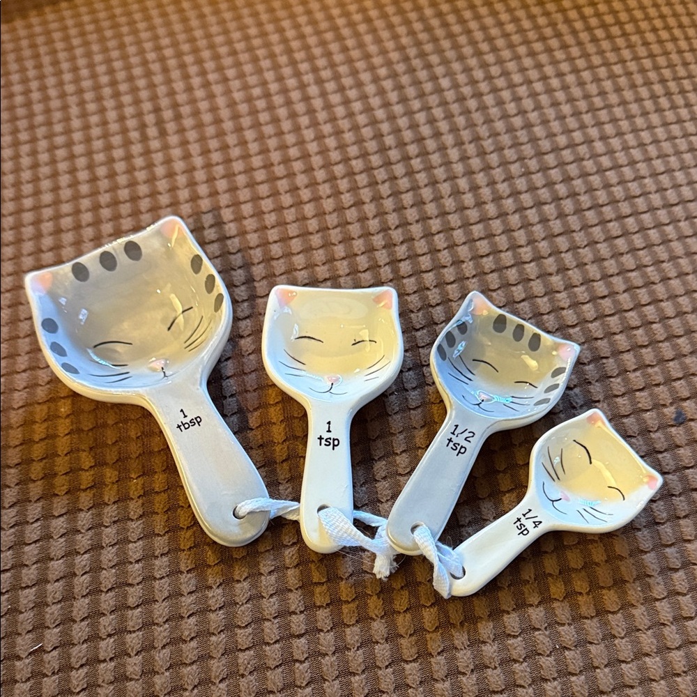 Cat Shaped Measuring Spoons Set